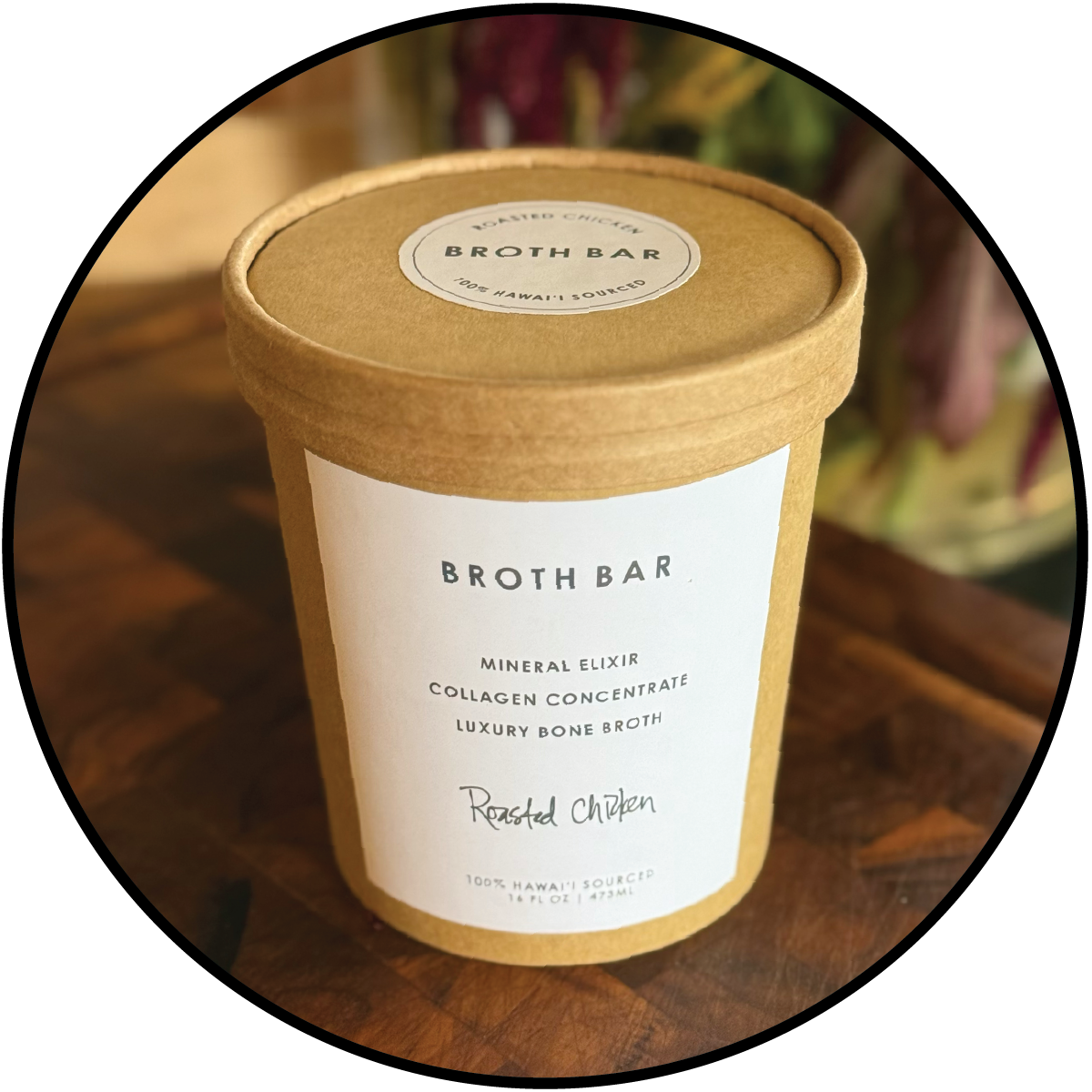 Roasted Chicken Luxury Bone Broth